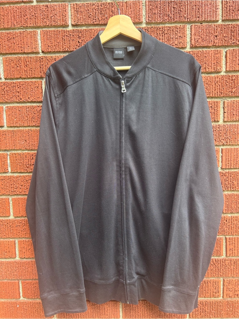 Hugo Boss Black Full Zip Bomber Track Jacket Large